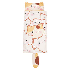 Load image into Gallery viewer, Calico cat cartoon pattern soft cotton children&#39;s sleeping mat