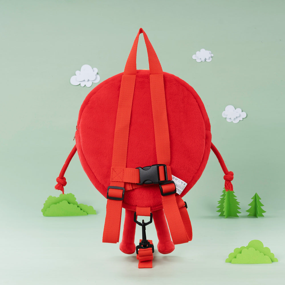 Personalized Strawberry Plush Backpack