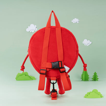 Personalized Strawberry Plush Backpack