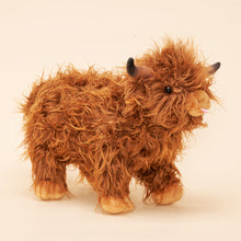 Load image into Gallery viewer, Scottish Highland Cow Cattle Plush Stuffed Animal 39cm
