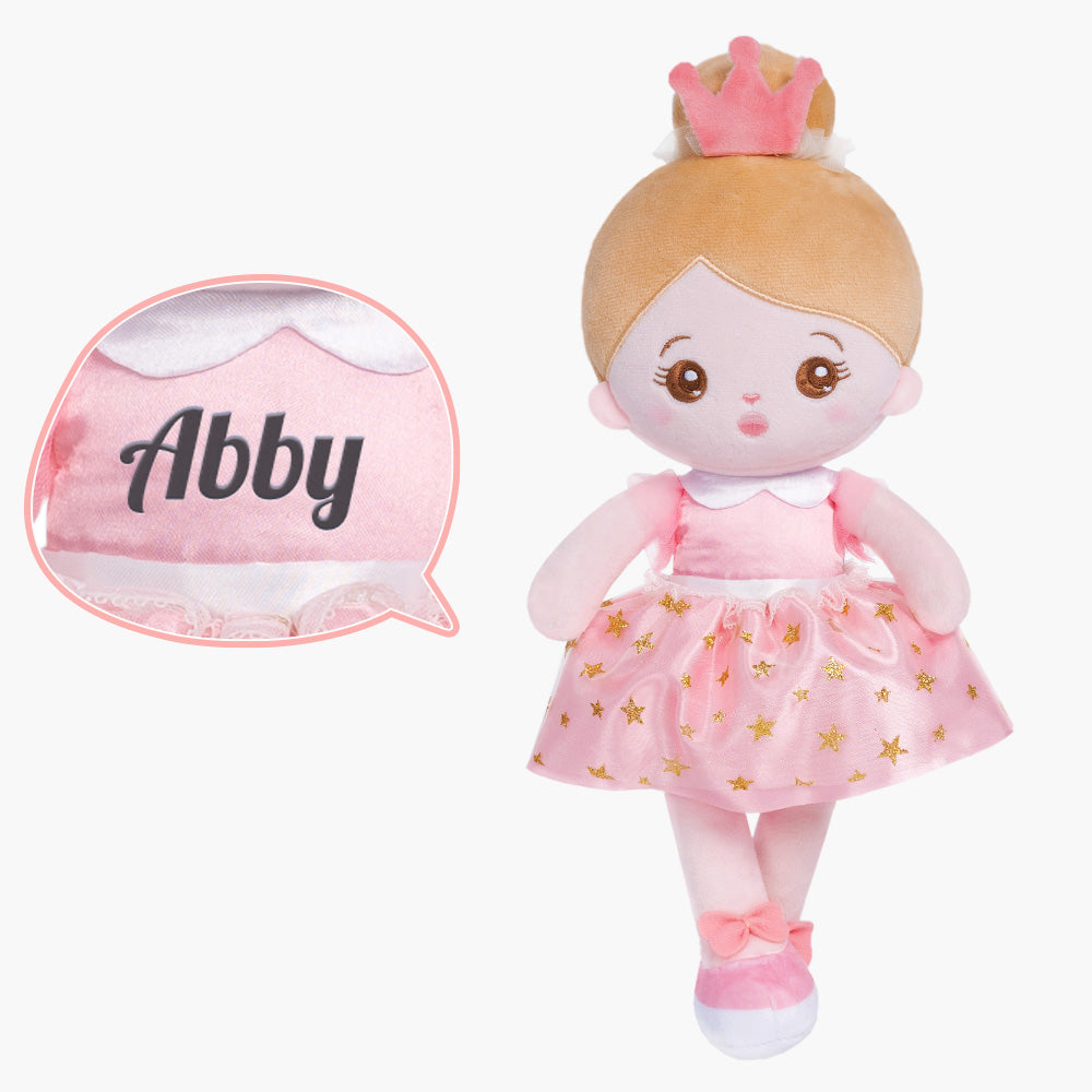 Personalized Plush Doll with Bassinet Accessories