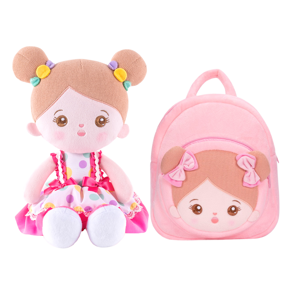 OUOZZZ Personalized Doll + Optional Backpack Bundle