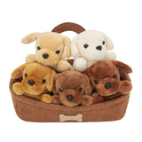 Golden Retriever Puppy Plush Toy Set