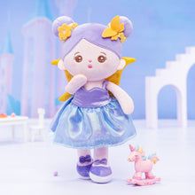 Load image into Gallery viewer, Personalized Purple Skirt Little Fairy Plush Doll