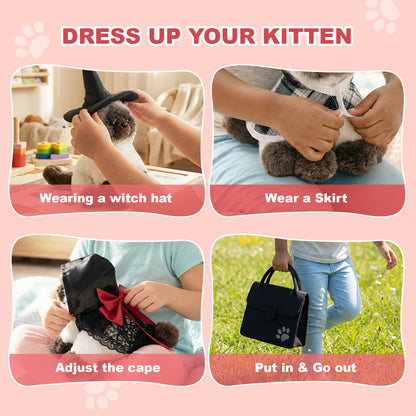 Dress Up Kitten Playset