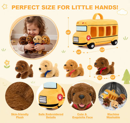 Personalized Plush Playset Sensory Toy Kit - 9 Themes
