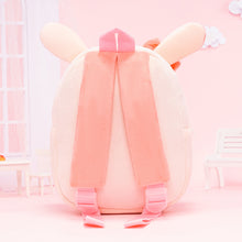 Load image into Gallery viewer, Personalized Pink Rabbit Animal Plush Baby Backpack