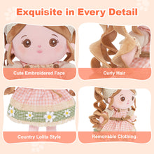Load image into Gallery viewer, Personalized Pastoral style Plush Baby Doll