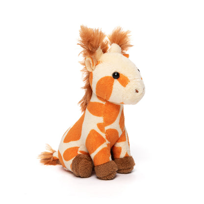 Giraffe Family Plush Toy Set With 4 Baby Giraffes