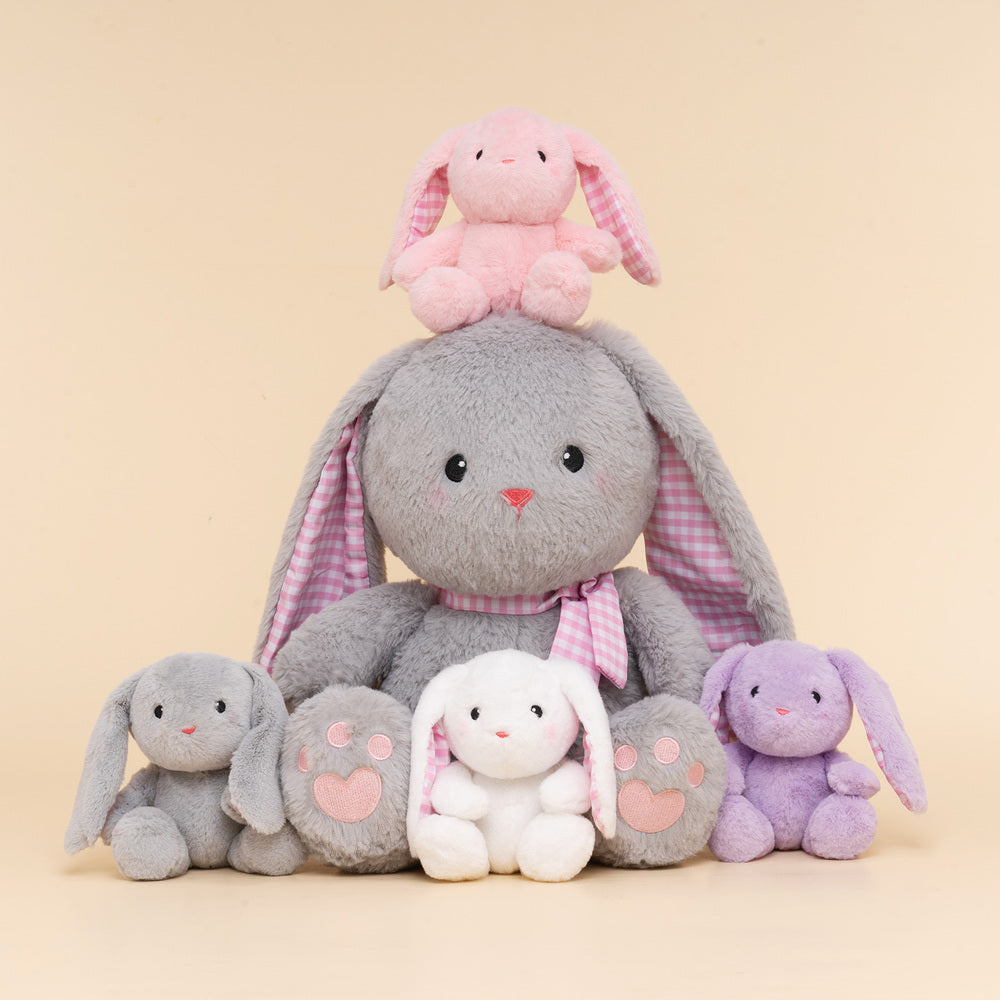 Plush Stuffed Animal Family Toy Set -  11 Themes