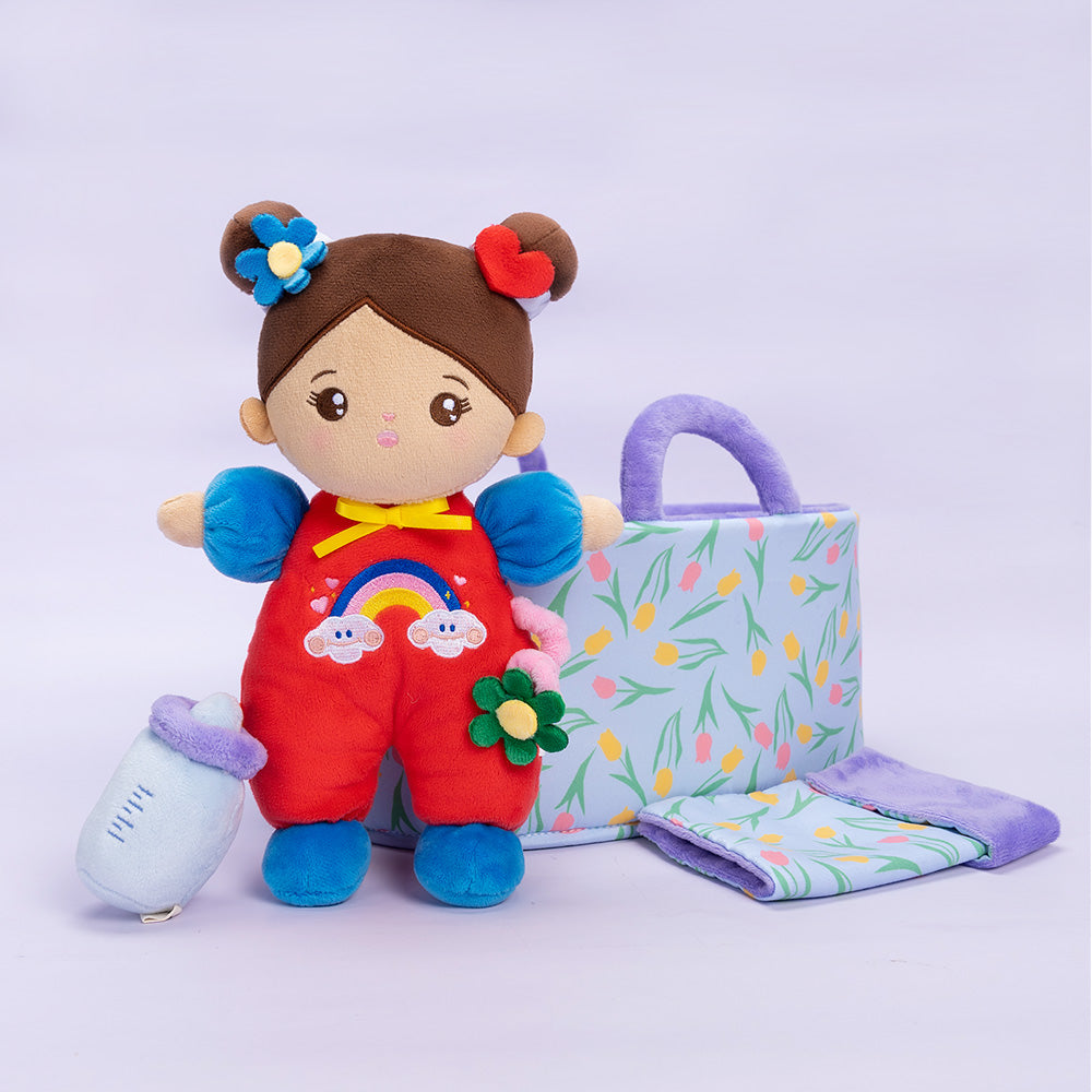 Personalized 10-inch Plush Doll + Backpack