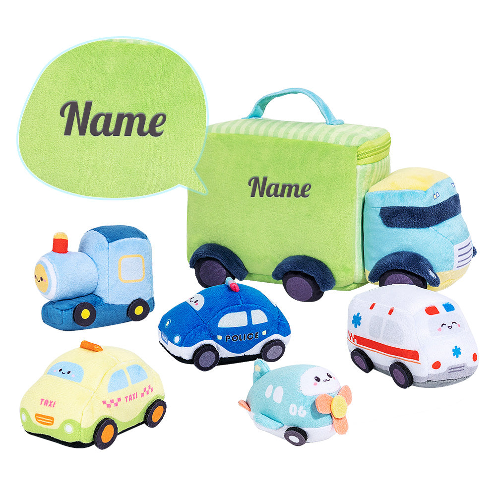 Personalized Plush Playset Sensory Toy Kit - 9 Themes
