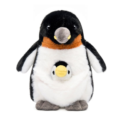 Mother & Baby Penguin Plush Set (2-in-1 Soft Companion)
