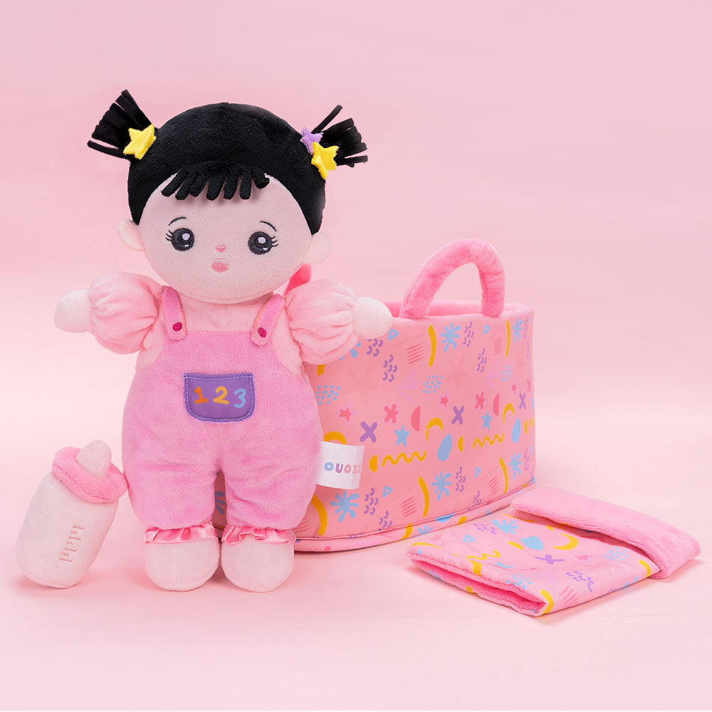 Personalized 10-inch Plush Doll + Backpack