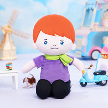 Load image into Gallery viewer, Personalized Blue Eyes Plush Boy Doll