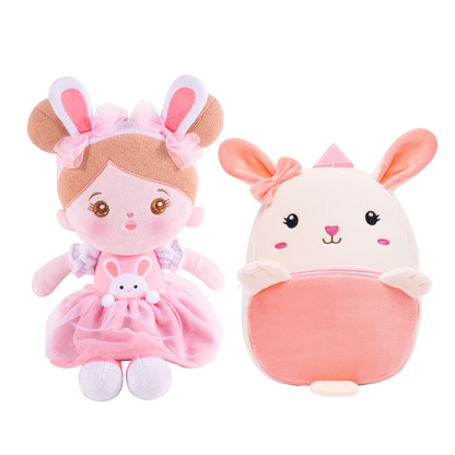 Christmas Sale - Personalized Baby Doll + Backpack Combo Gift Set