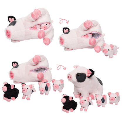 Plush Stuffed Animal Family Toy Set -  11 Themes