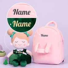 Load image into Gallery viewer, Personalized Dark Green Doll