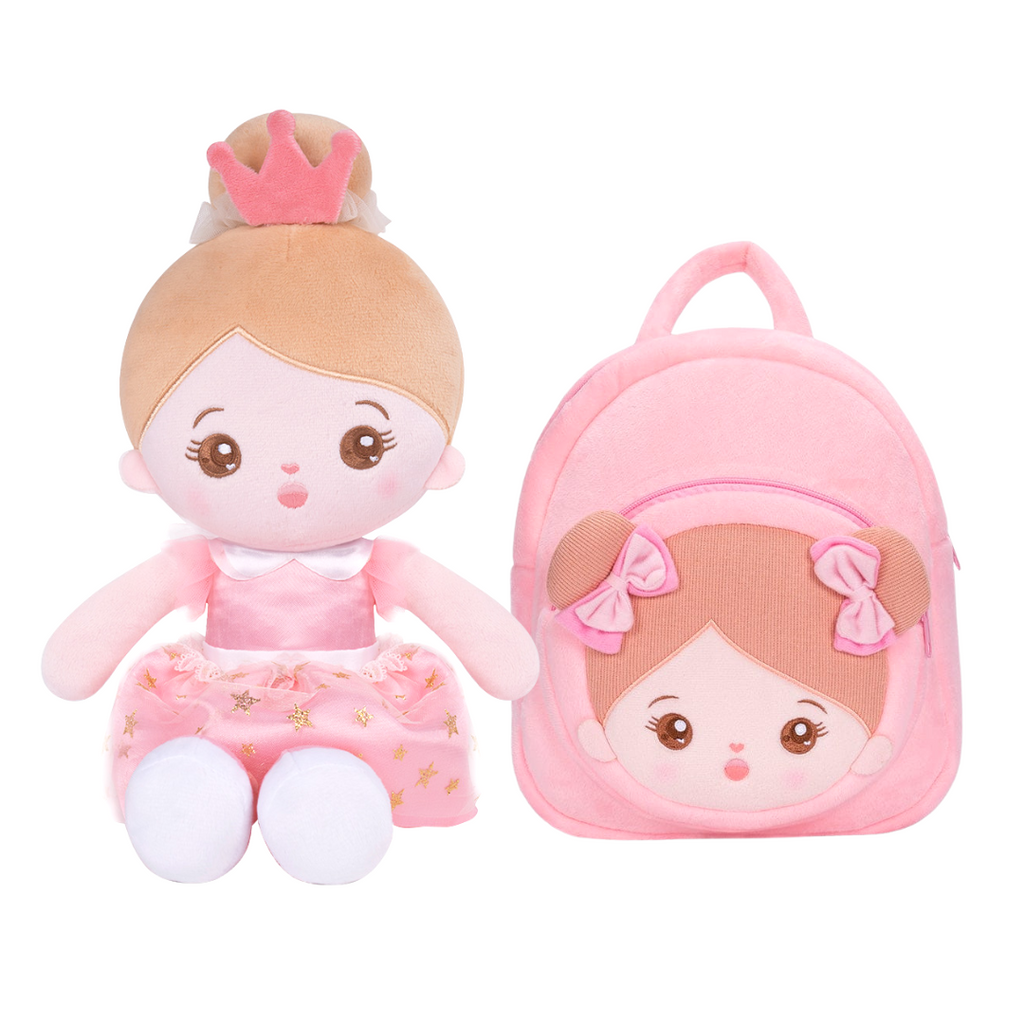 OUOZZZ Personalized Doll + Optional Backpack Bundle