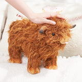 Scottish Highland Cow Cattle Plush Stuffed Animal 39cm