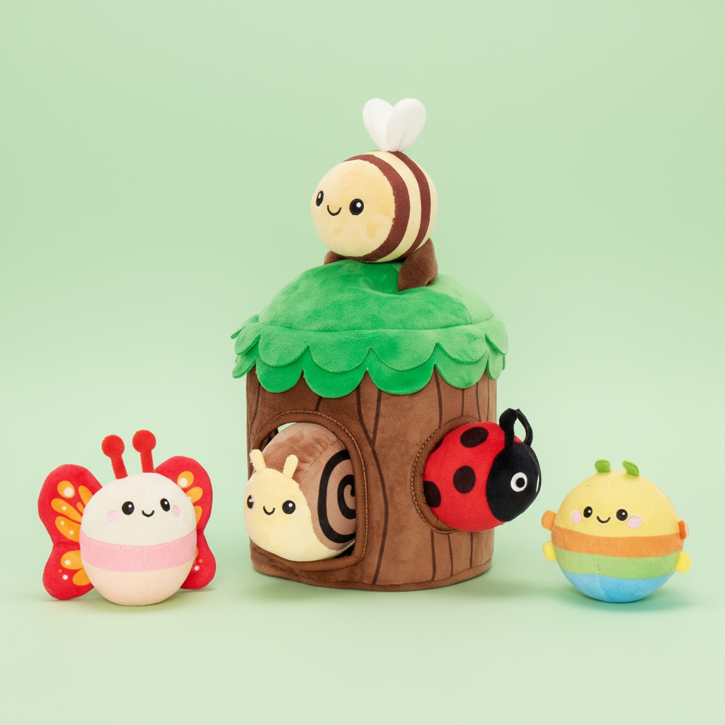 My First Treehouse Playset | Soft Sensory Toy for Babies 6M+