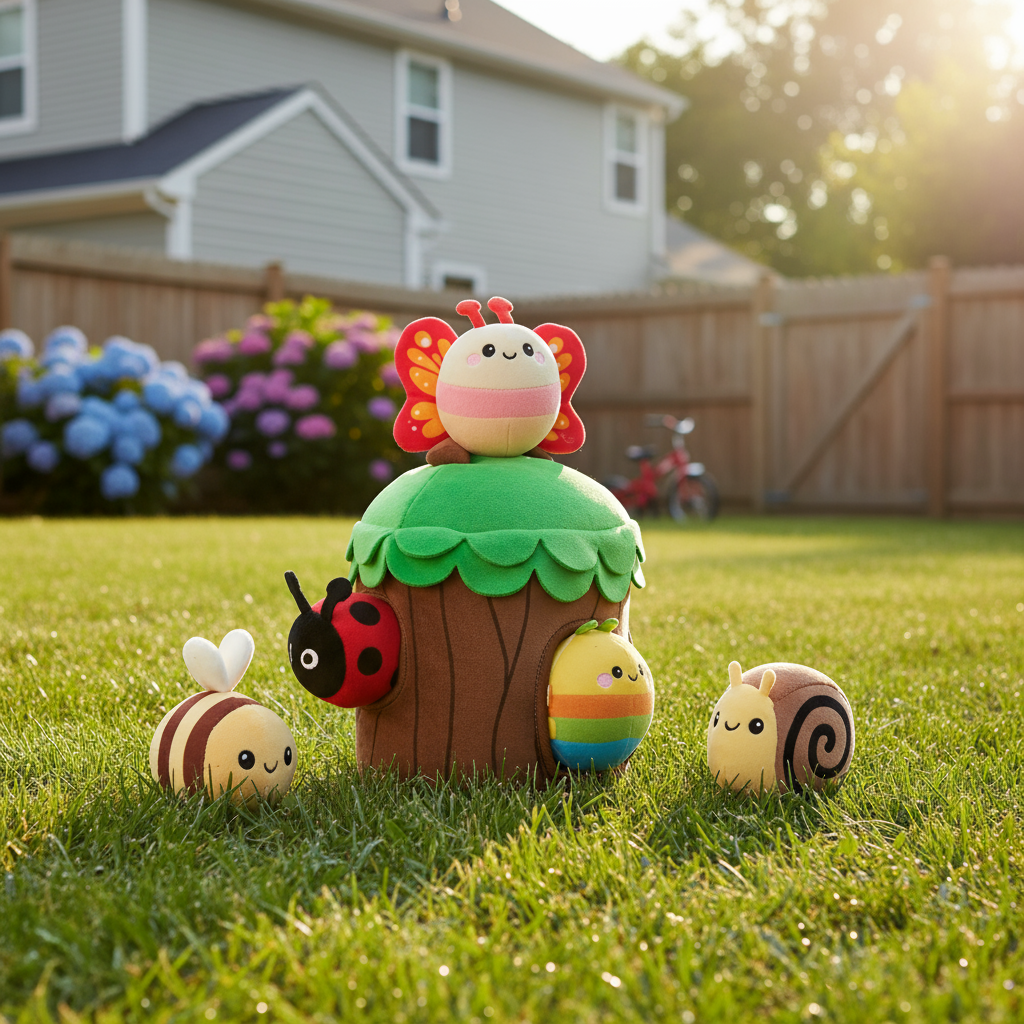 My First Treehouse Playset | Soft Sensory Toy for Babies 6M+