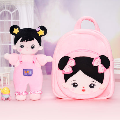 Personalized 10 Inch Plush Doll + Optional 15 Inch Doll or Backpack