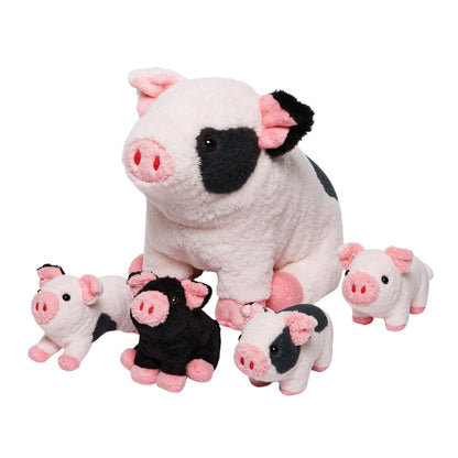 Plush Stuffed Animal Family Toy Set -  11 Themes