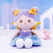 Load image into Gallery viewer, Personalized Purple Skirt Little Fairy Plush Doll