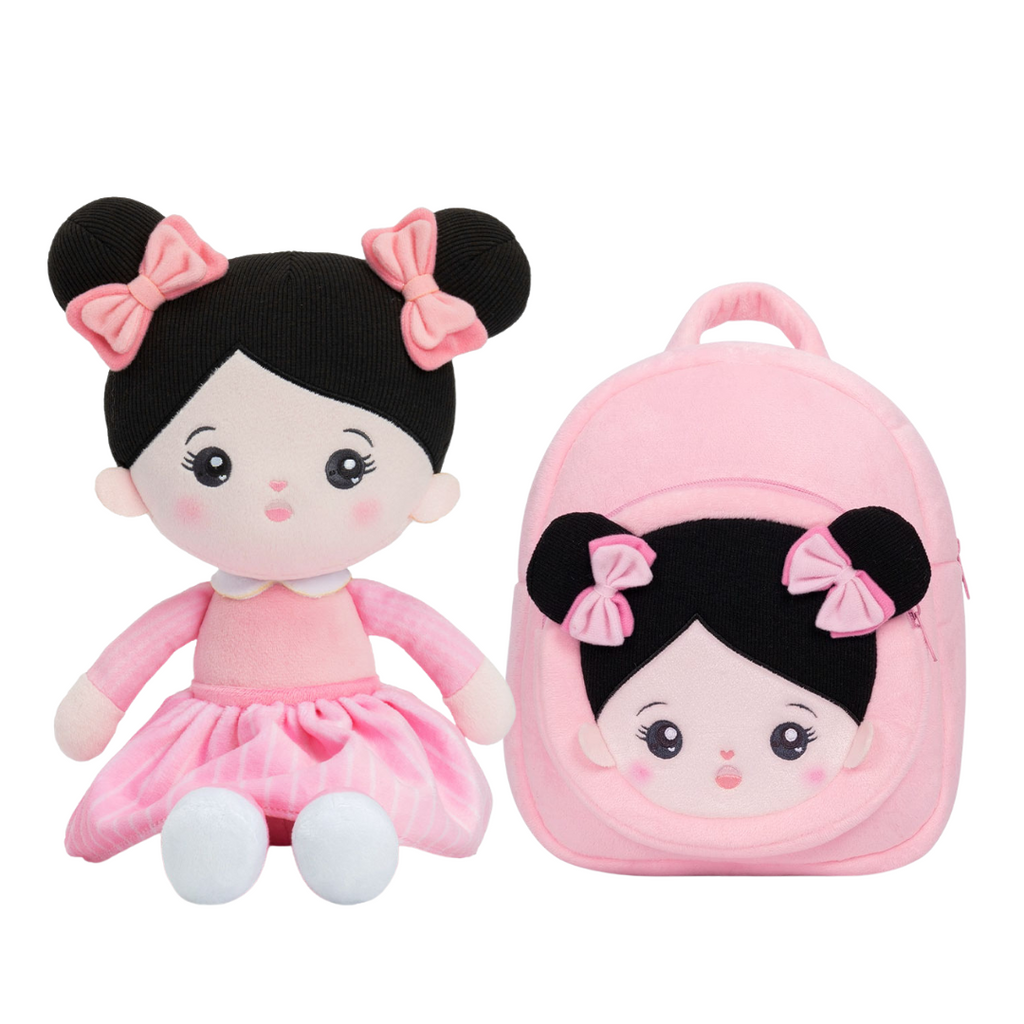 OUOZZZ Personalized Doll + Optional Backpack Bundle