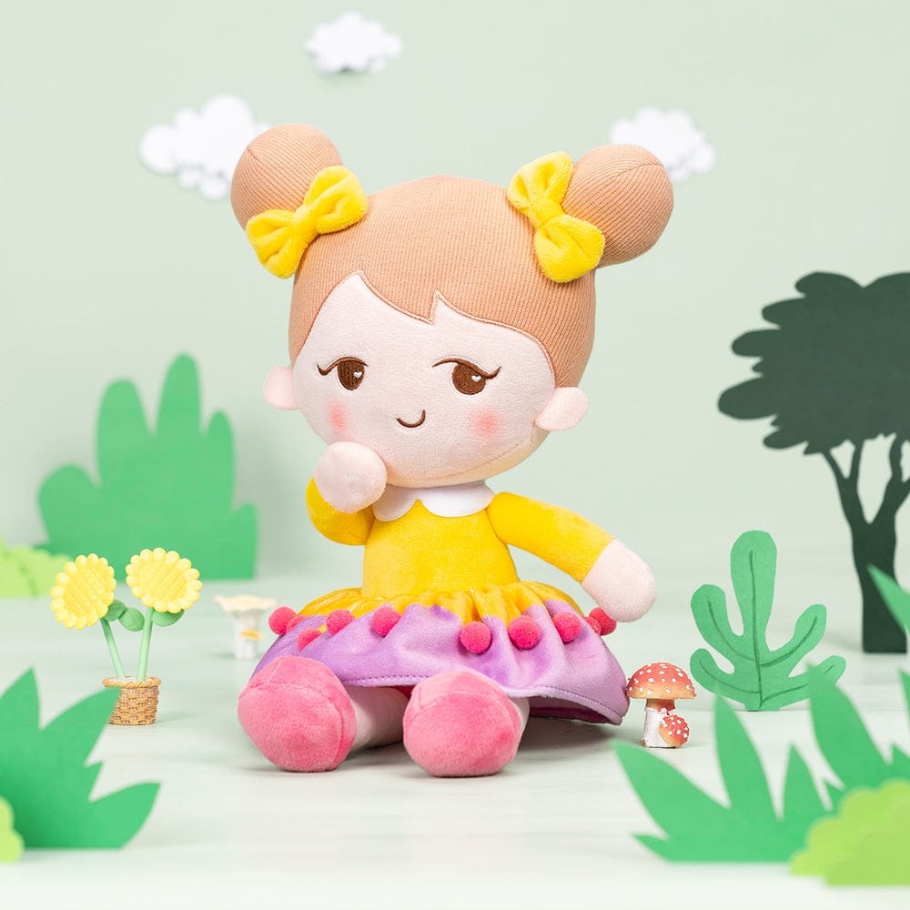 Personalized Yellow Outfit Doll
