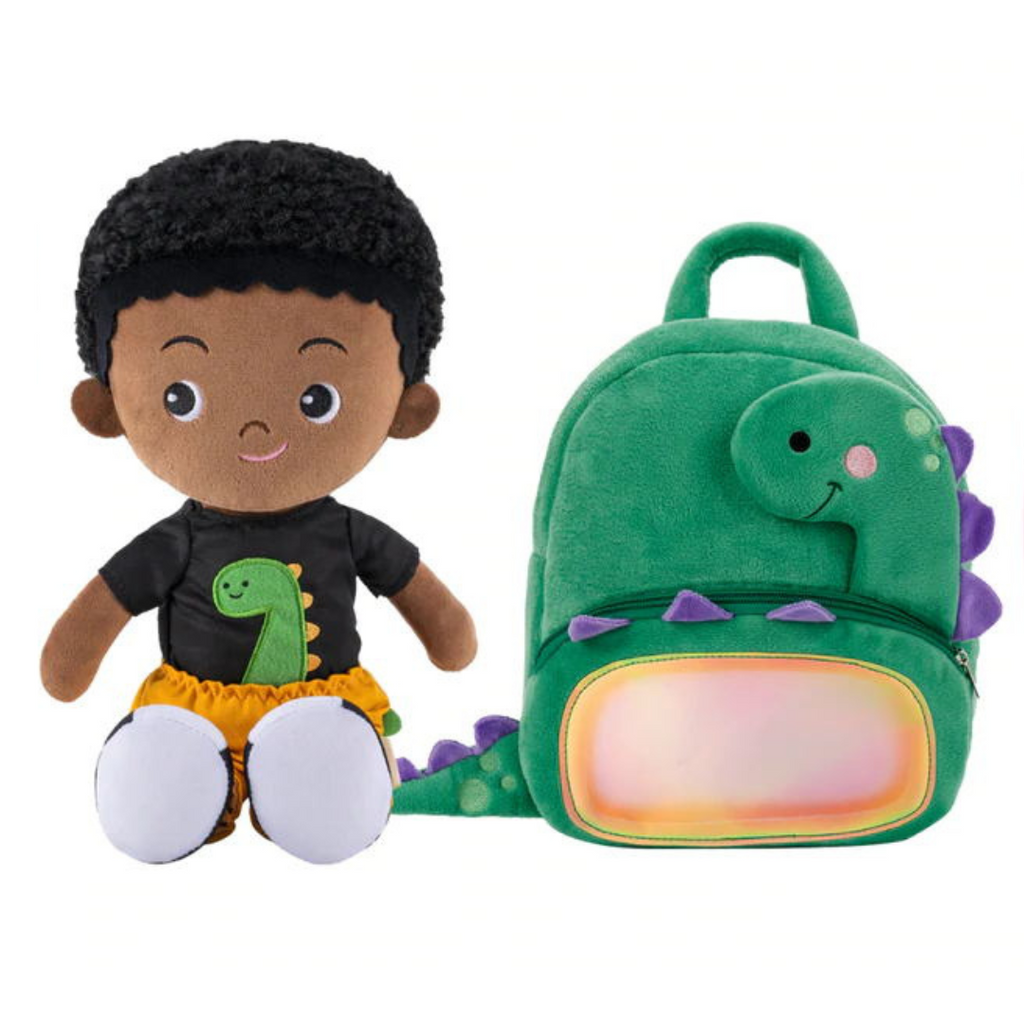 OUOZZZ Personalized Doll + Optional Backpack Bundle