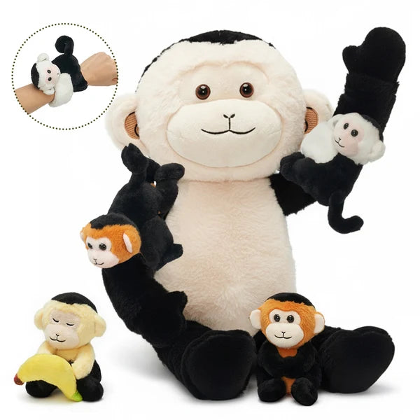 Plush Stuffed Animal Family Toy Set -  14 Themes