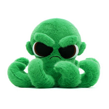 Load image into Gallery viewer, Soft Fur Green Octopus Plush Stuffed Animal Toy 7.5 Inch