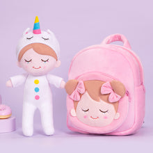 Load image into Gallery viewer, Personalized Girl Plush Doll For Newborn
