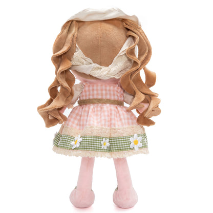 Personalized Pastoral style Plush Baby Doll