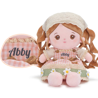 Personalized Pastoral style Plush Baby Doll