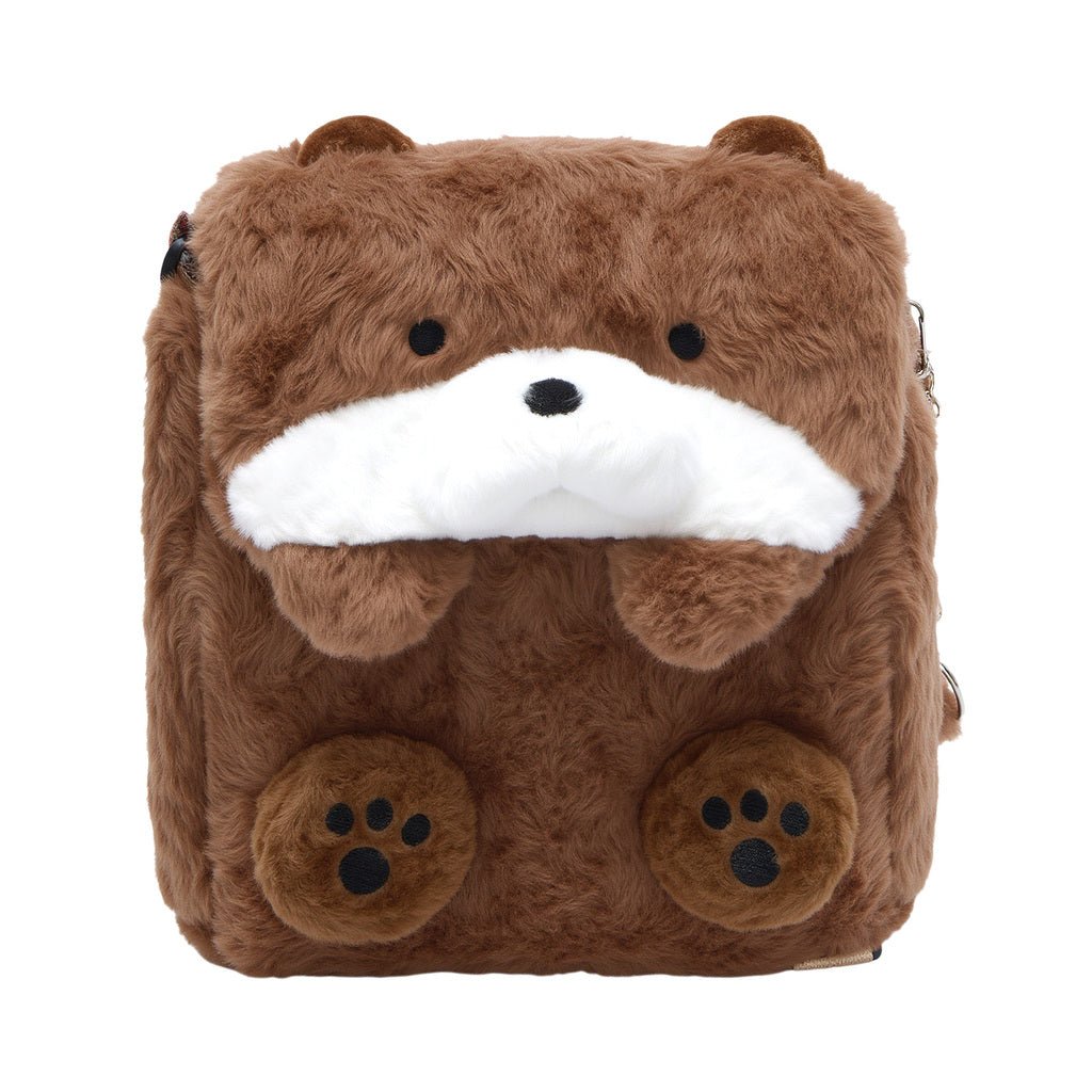 Kawaii Sea Otter Soft Bag, Convertible Backpack to Shoulder Bag