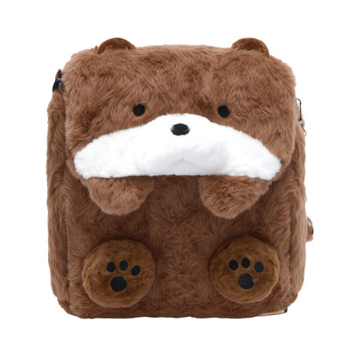 Kawaii Sea Otter Soft Bag, Convertible Backpack to Shoulder Bag