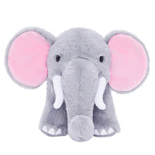 Load image into Gallery viewer, Elephant Family Plush Toy Set with 4 Pieces Baby Gift Set