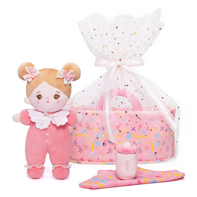 Name Personalized Bassinet Baby Doll Gift Pack