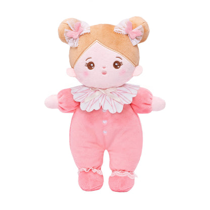 Personalized Pink Mini Plush Baby Girl Doll