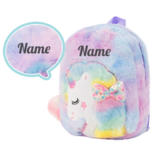 Load image into Gallery viewer, Personalized Plush Bag Backpack - 25 Styles
