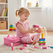 Load image into Gallery viewer, My First Set of Makeup Tools | Wooden, 3+