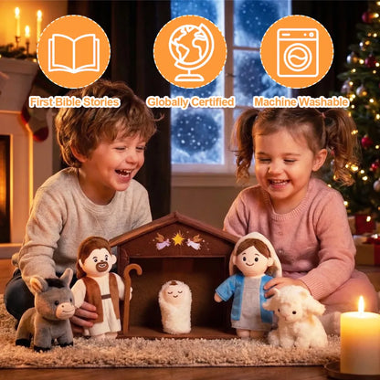 Personalized Plush Playset Sensory Toy Kit - 9 Themes