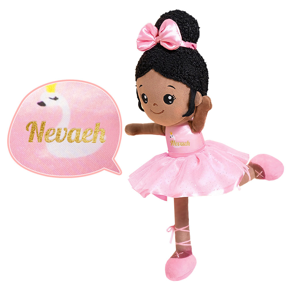 Personalized Plush Baby Backpack And Optional Doll