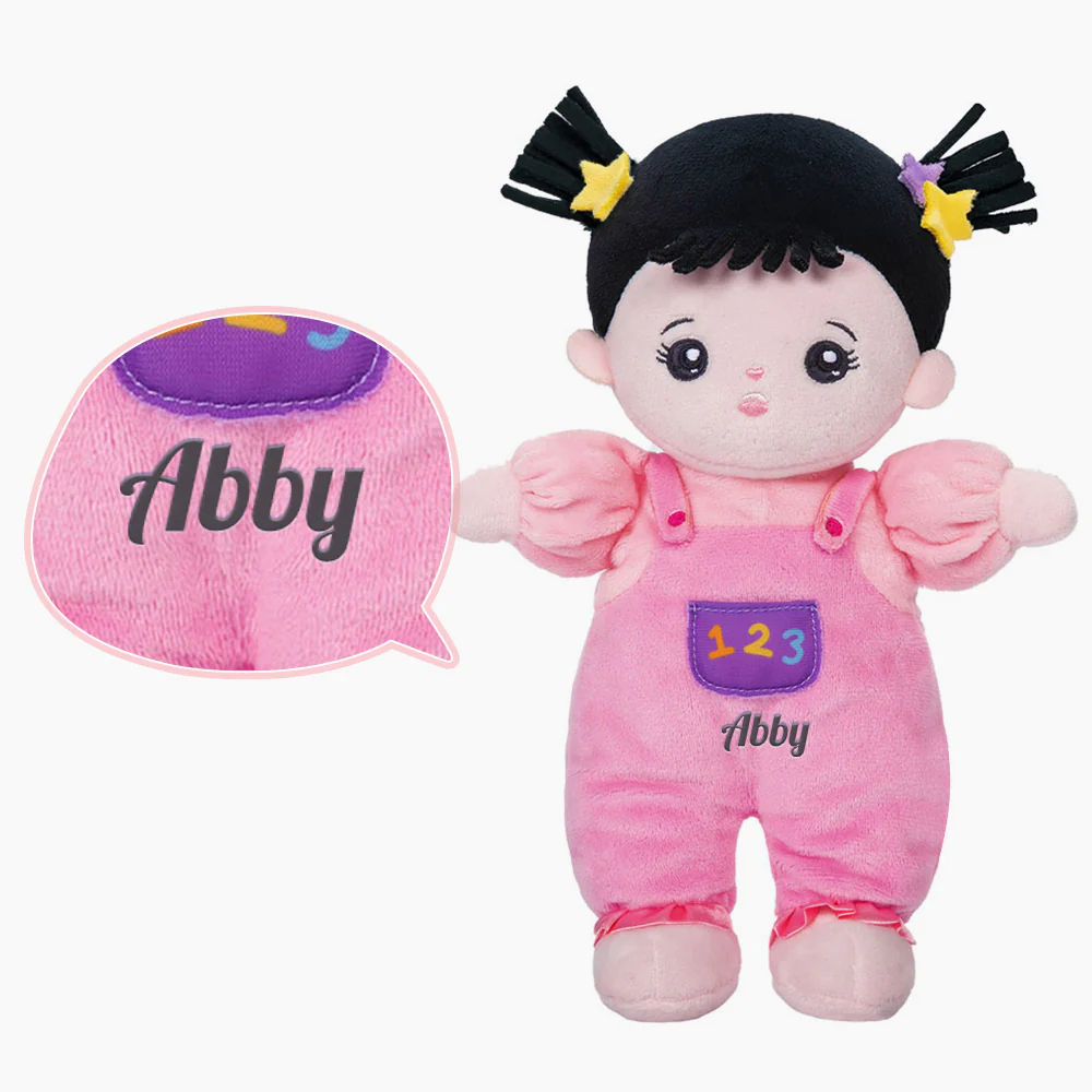 Personalized 10 Inch Plush Doll + Optional 15 Inch Doll or Backpack