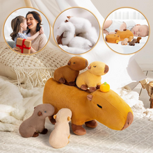 Load image into Gallery viewer, Capybara Family with 4 Babies Plush Playset Animals Stuffed Gift Set