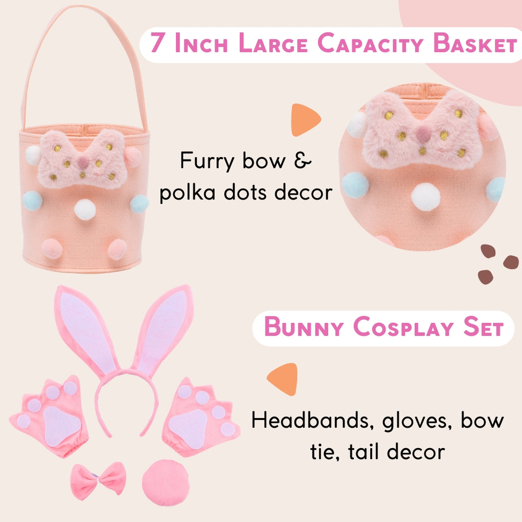 Easter Sale - Personalized Bunny Girl Plush Doll Gift Set