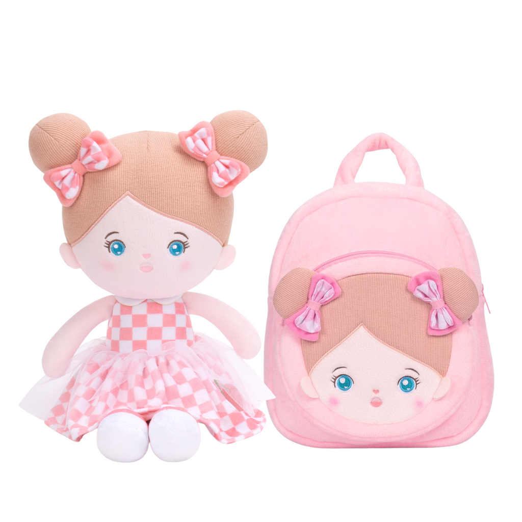 OUOZZZ Personalized Doll + Optional Backpack Bundle